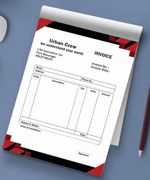 Bill Book Printing Online in Chennai
