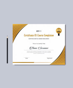 Professional certificate printing services in Chennai