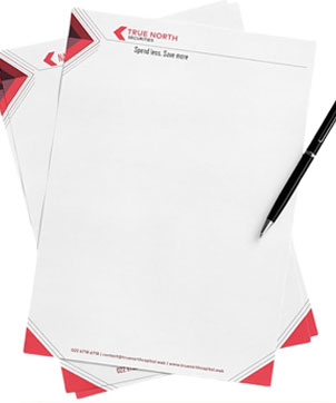 100 & 200 GSM Letterhead Printing