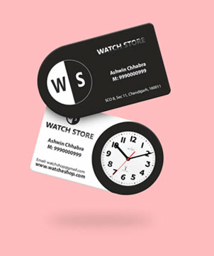 Shaped Visiting Cards Chennai